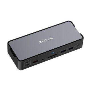 32171 Verbatim Pro USB-C Docking Station with Dual HDMI and DisplayPort