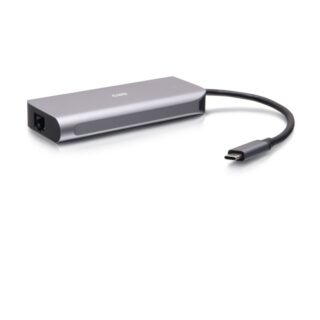 C2G54551 C2G USB-C 4.0 Mini Docking Station 6-in-1 with 8K HDMI, USB-A, Ethernet, and USB-C 85W