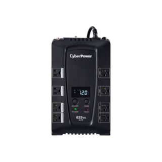 CP825AVRLCD CyberPower Intelligent LCD UPS - 825VA, 450W Backup Power