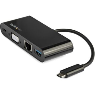 DKT30CVAGPD StarTech.com USB-C Multiport Adapter - Mini Dock with VGA Output and 60W Power Delivery