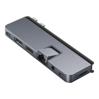 HD575-GRAY HyperDrive DUO PRO 7-in-2 USB-C Hub for Enhanced Connectivity