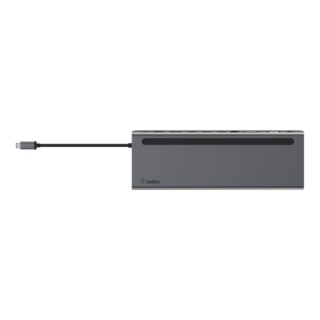INC004BTSGY Belkin USB-C Docking Station - 4K Connectivity & 100W Power Delivery